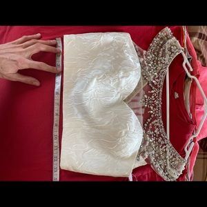 Sherri hill 2 piece wedding prom dress size 4